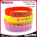 New style fashion silicone festival bracelets for promotion